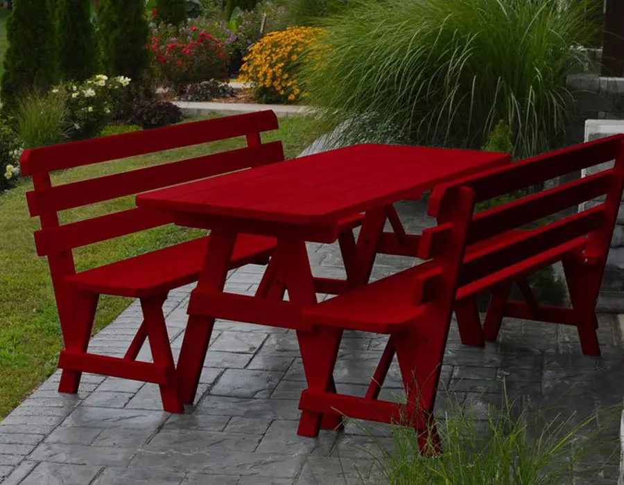 dış mekan piknik masası