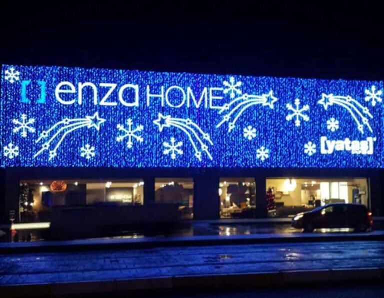 Mağaza LED Işık Süsleme