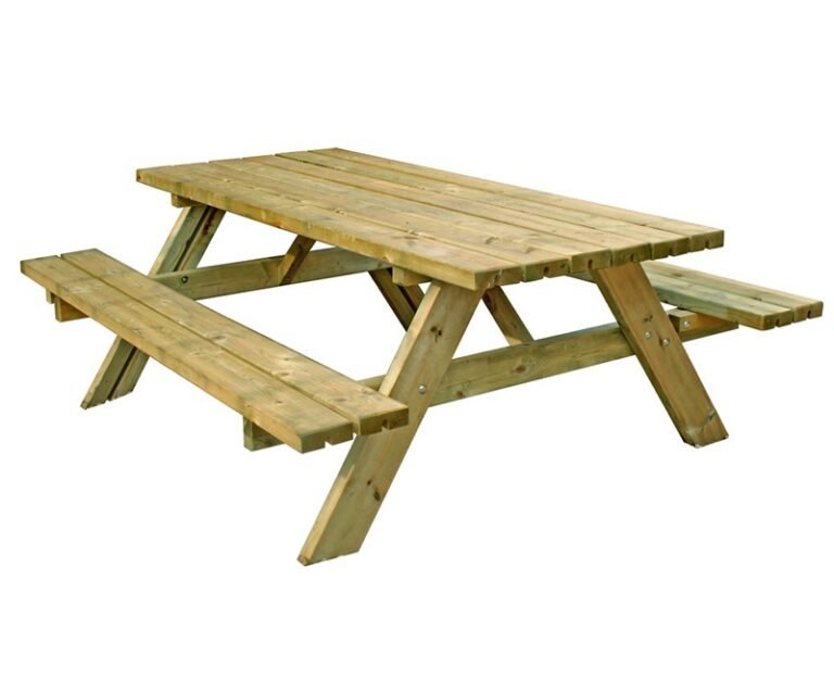 Piknik Masası Kiralama Modelleri Doğal Ahşap