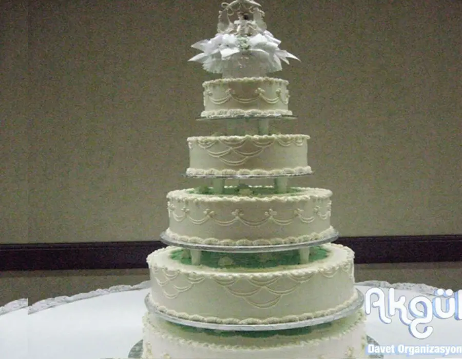 Dekoratif Düğün Maket Pasta Kiralama