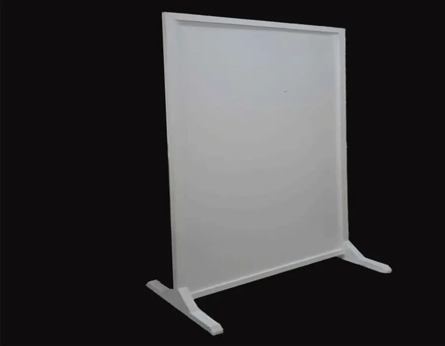 Kiralama hizmeti sunan sergi panosu